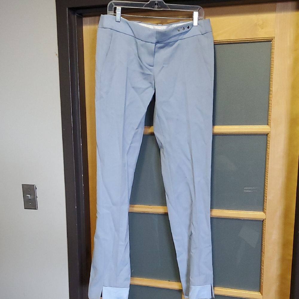 Paco Rabanne Blue Dress Pants